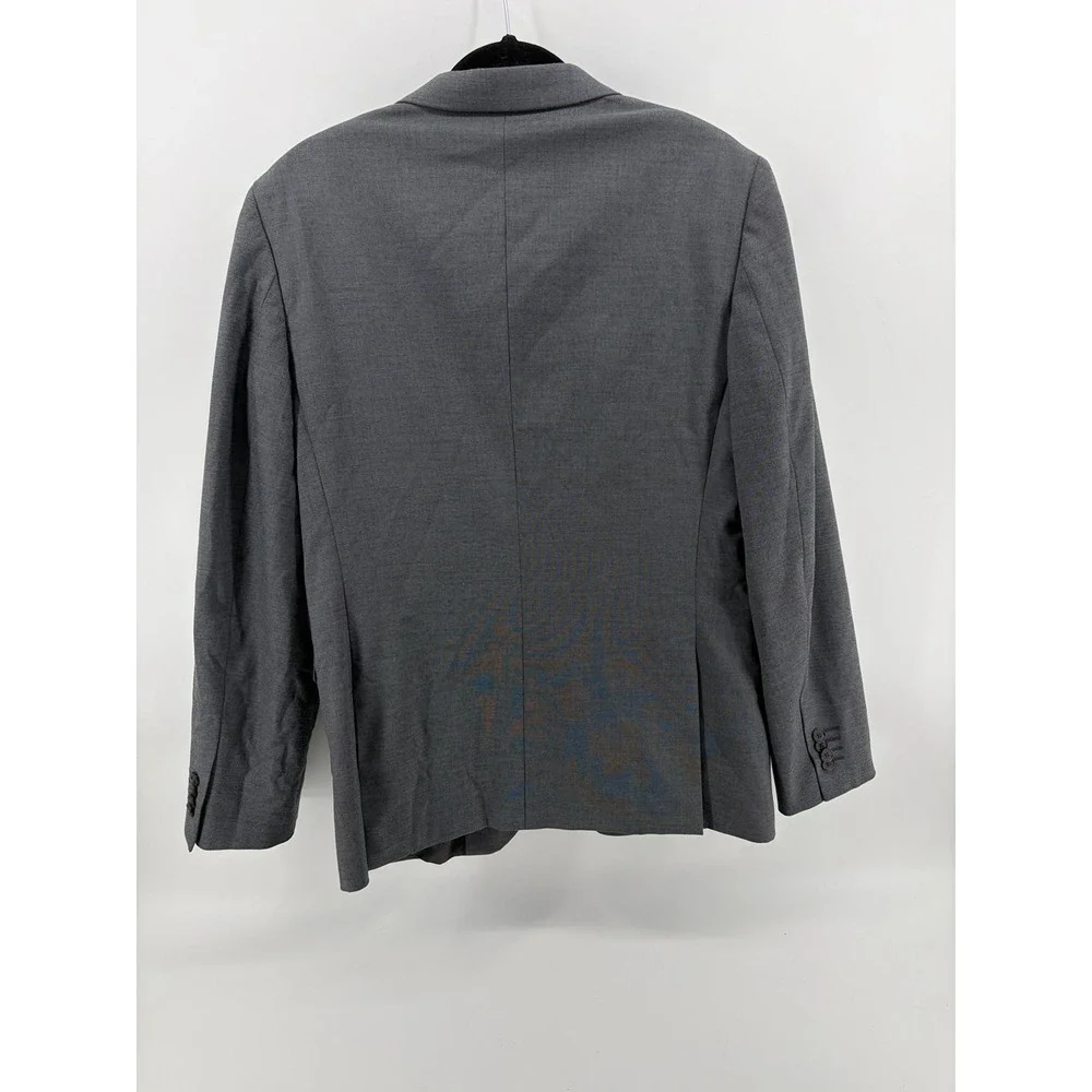Banana Republic, Sport Coat/Blazer, Gray Slim Fit, Two Button, Men's Size 42